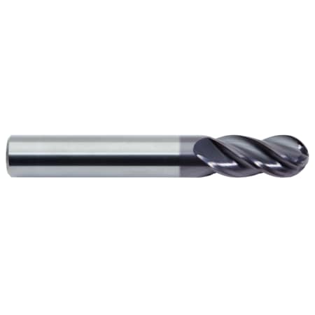 Tuffcut Xr 4 Flute Ball Nose End Mill Variable Helix, 1